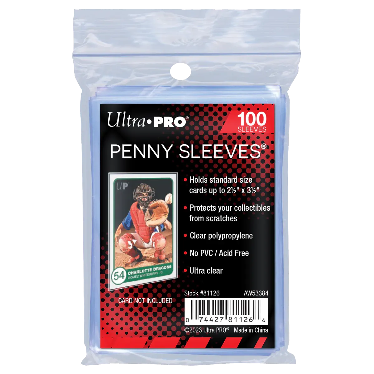 Ultra Pro | Soft Sleeves | (100 Sleeves)