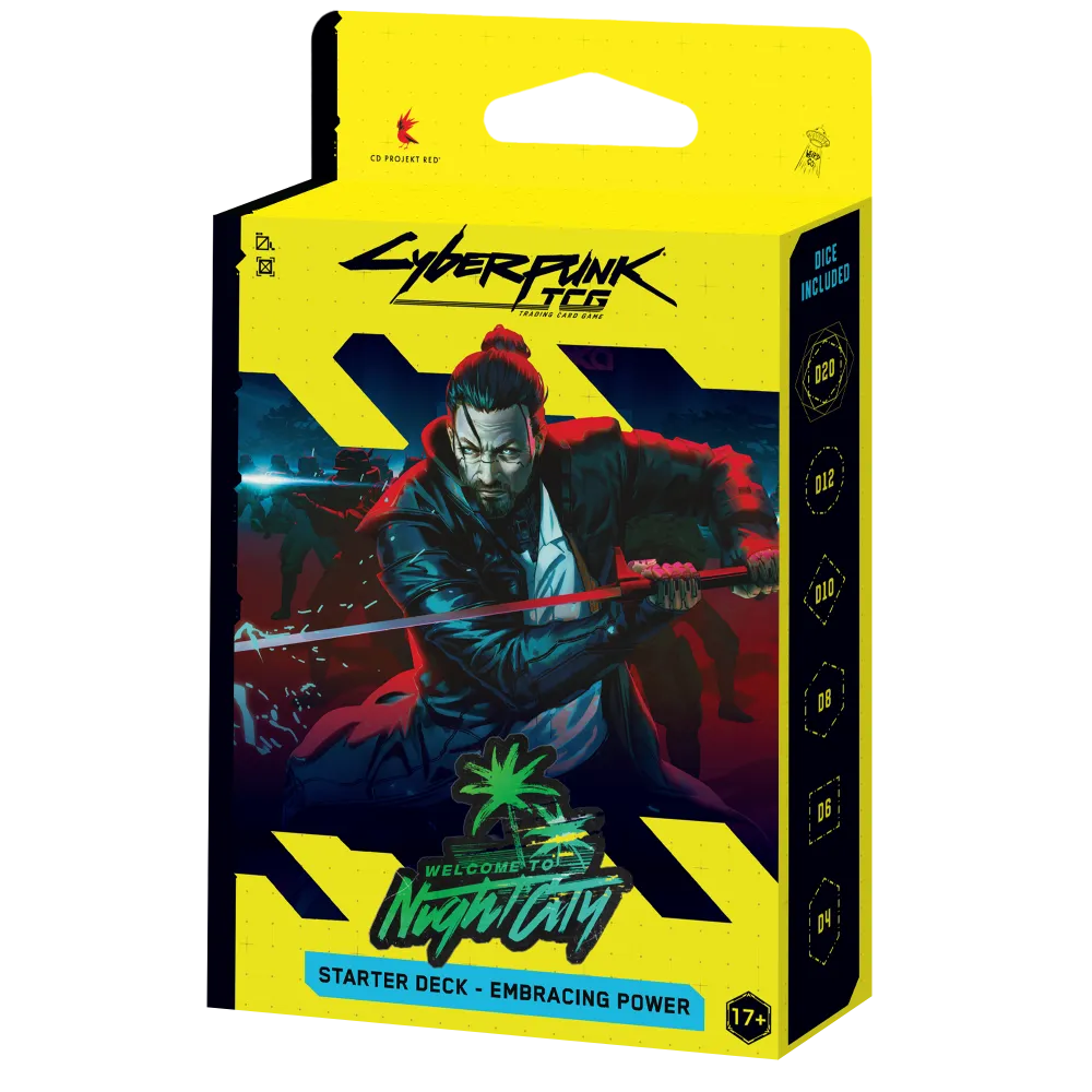 Cyberpunk TCG | Welcome To Night City | Starter Deck - Embracing Power (EN)