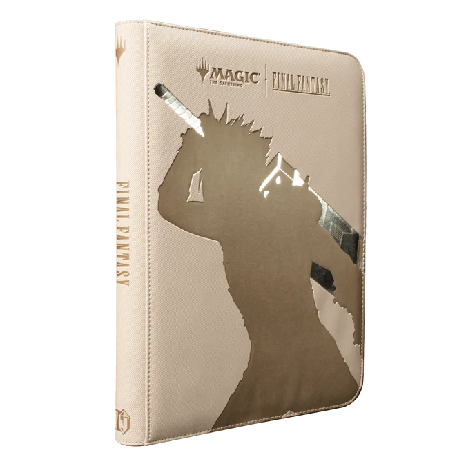 Ultra Pro - Magic The Gathering - Final Fantasy 9-Pocket Premium Zip Pro-Binder - Cloud
