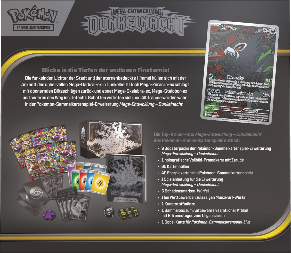 Pokémon - Dunkelnacht - Top Trainer Box (DE)