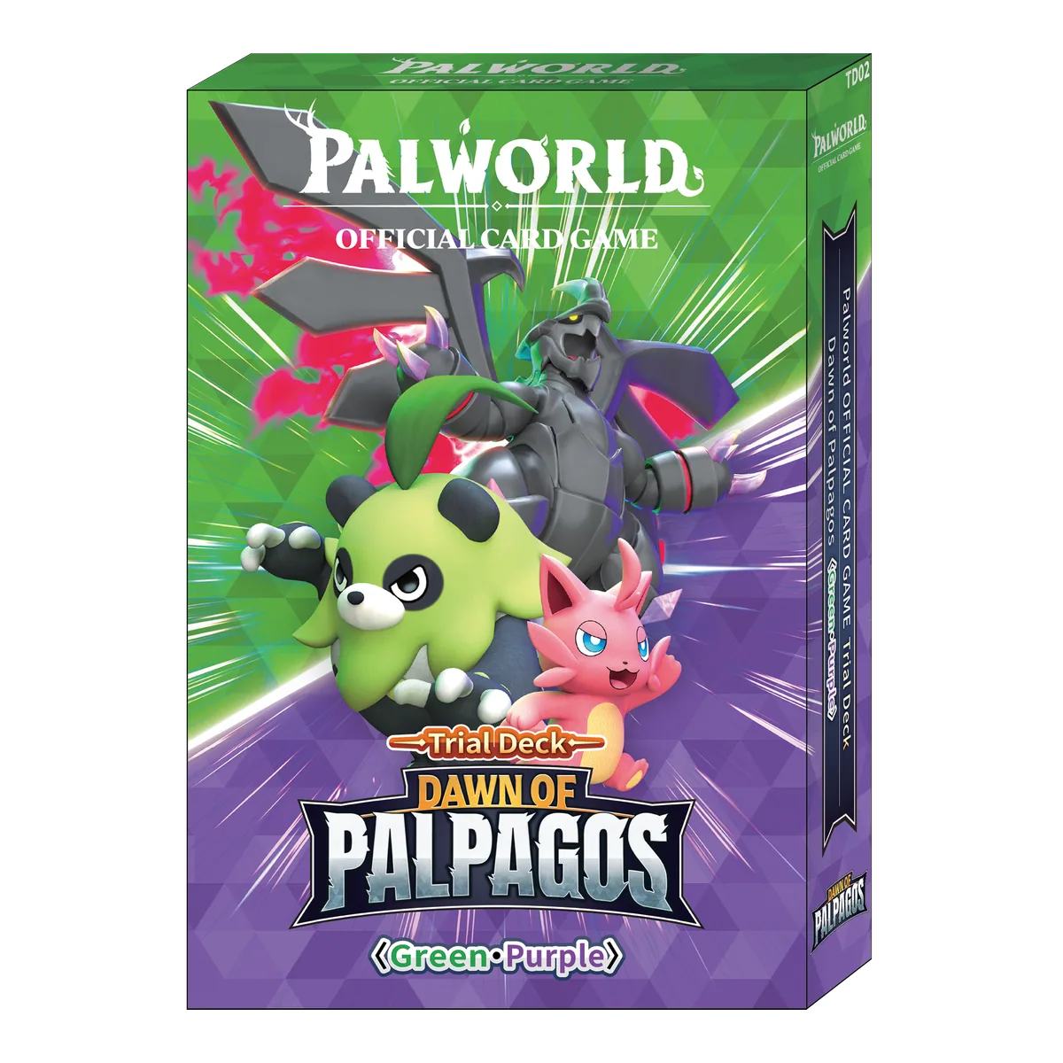 Palworld TCG - Trial Deck TD02 Dawn of Palpagos (Green/Purple)