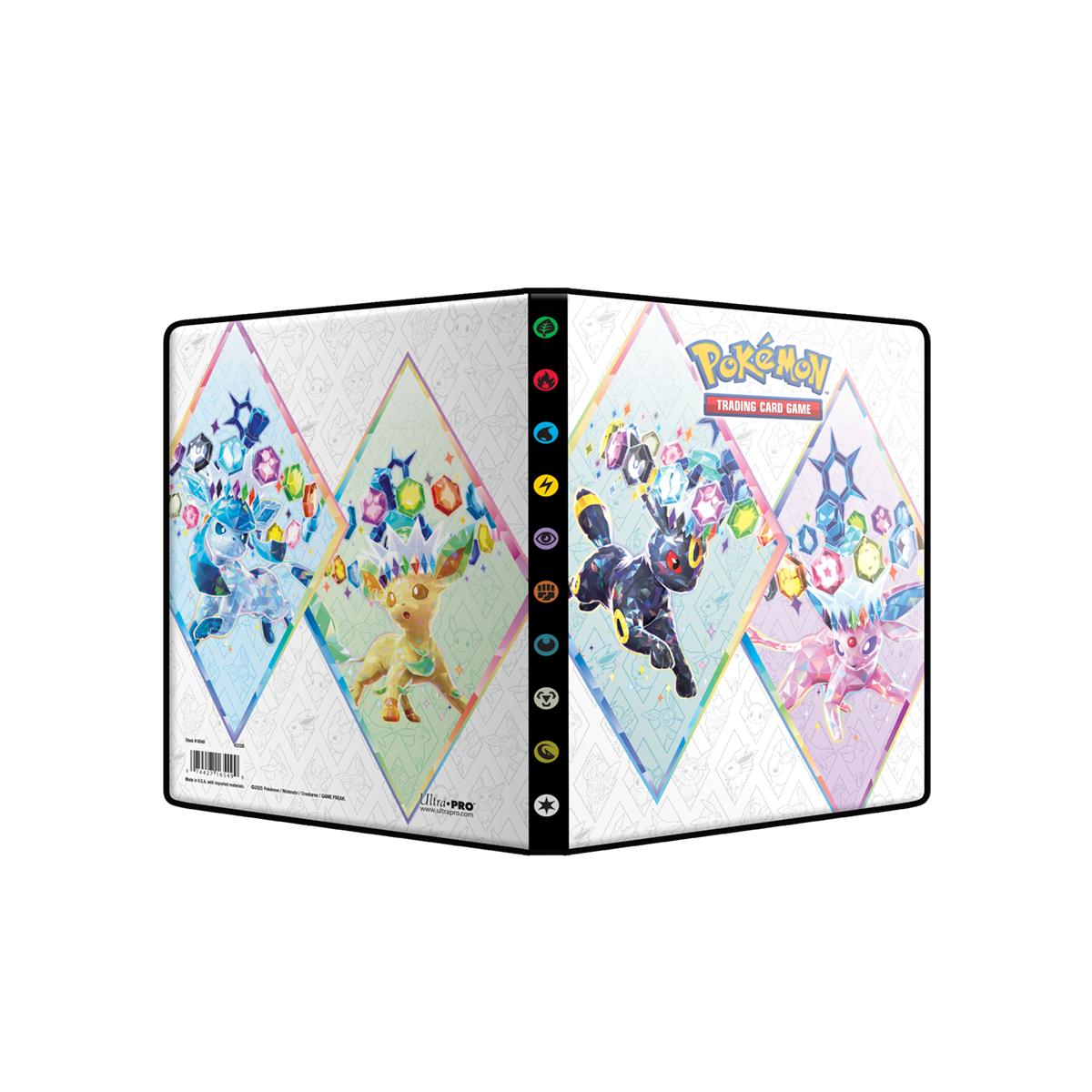 Ultra PRO Scarlet & Violet 8.5 Prismatic Evolutions 9-Pocket Portfolio for Pokémon